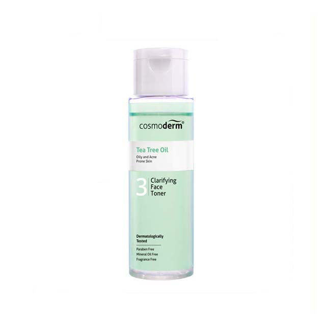 COSMODERM TEA TREE OIL CLARIFYING FACE TONER 100ML
