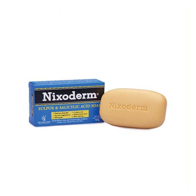 NIXODERM SULFUR SALICYLIC ACID SOAP 100G