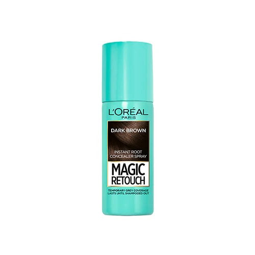 LOREAL MAGIC RETOUCH INSTANT ROOT CONCEALER SPRAY-BROWN 75ML