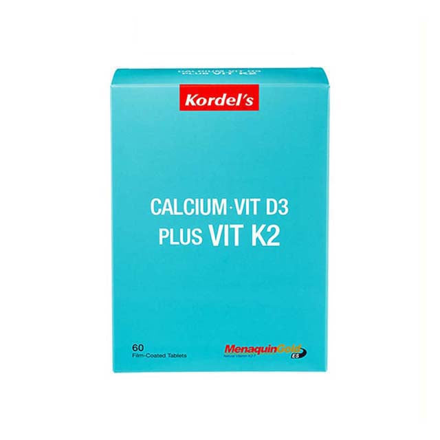 KORDELS CALCIUM-VIT D3 PLUS VIT K2 60S
