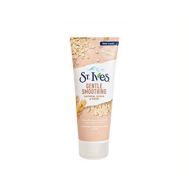 ST IVES GENTLE SMOOTHING OATMEAL FACE SCRUB & MASK 170G