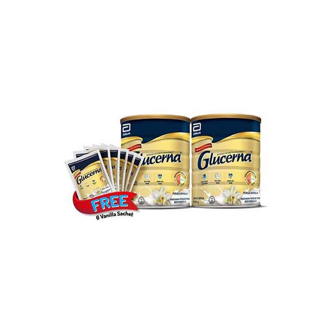GLUCERNA VANILLA 800G 2S FOC 2 SACHETS