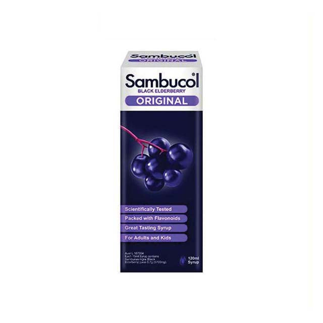 SAMBUCOL ORIGINAL BLACK ELDERBERRY 120ML