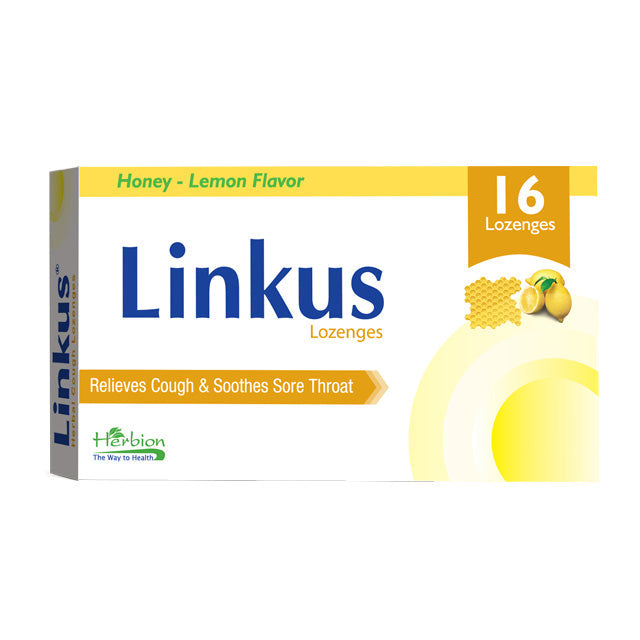 LINKUS LOZENGES HONEY LEMON 16S