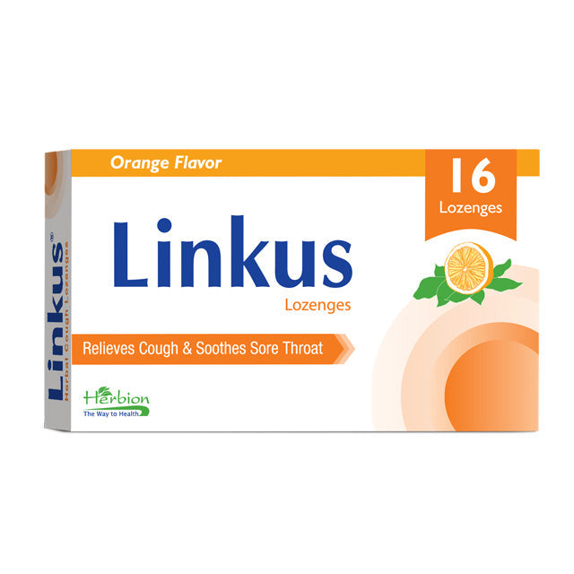 LINKUS LOZENGES ORANGE 16S