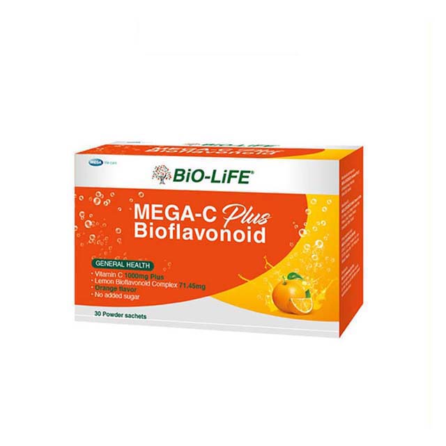 BIO-LIFE MEGA-C PLUS BIOFLAVONOID 30S