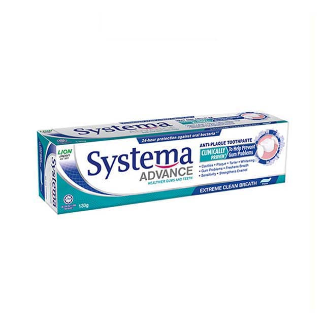 SYSTEMA ADVANCE EXTREME CLEAN BREATH TOOTHPASTE 130G