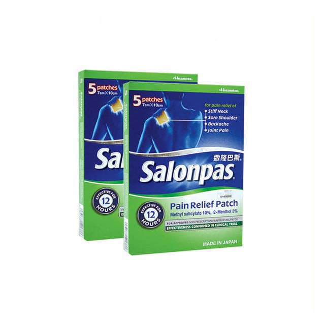 SALONPAS PAIN RELIEF PATCH 5SX2