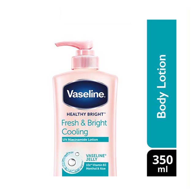 VASELINE HEALTHY BRIGHT FRESH FAIR AIR UV LOTION 350ML