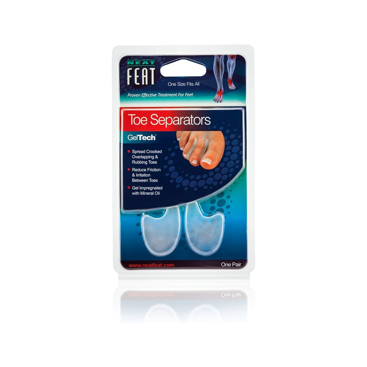 NEAT FEAT TOE SEPARATOR GEL TECH 1S