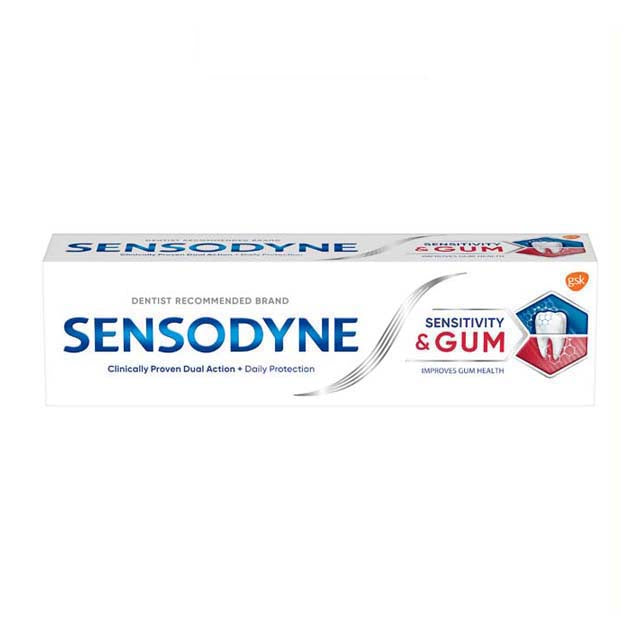 SENSODYNE SENSITIVITY & GUM TOOTHPASTE 100G