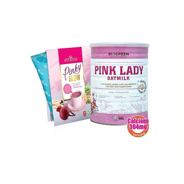BIOGREEN PINK LADY OATMILK 800G + GWP