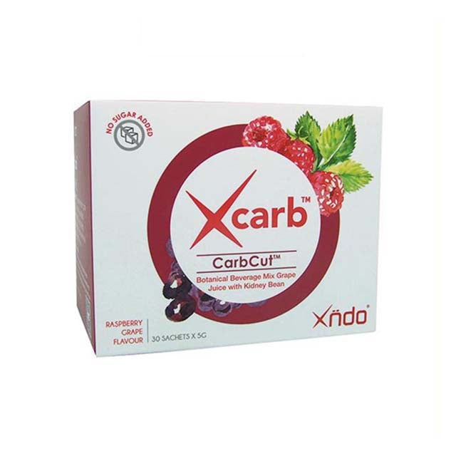 XNDO XCARB RASPBERRY GRAPE 5G 30S