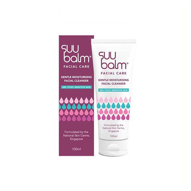SUU BALM GENTLE MOISTURISING FACIAL CLEANSER 100ML