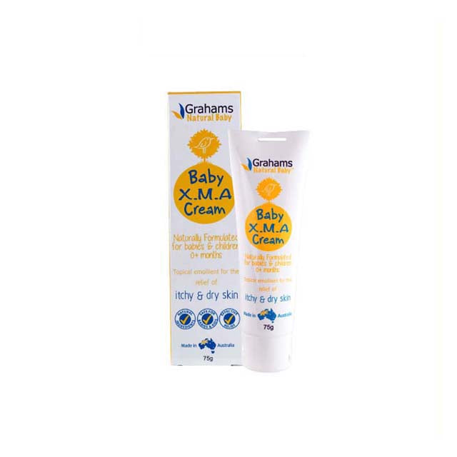 GRAHAMS NATURAL BABY BABY X.M.A EXTRA MOISTURISING AGENTS CREAM 75G