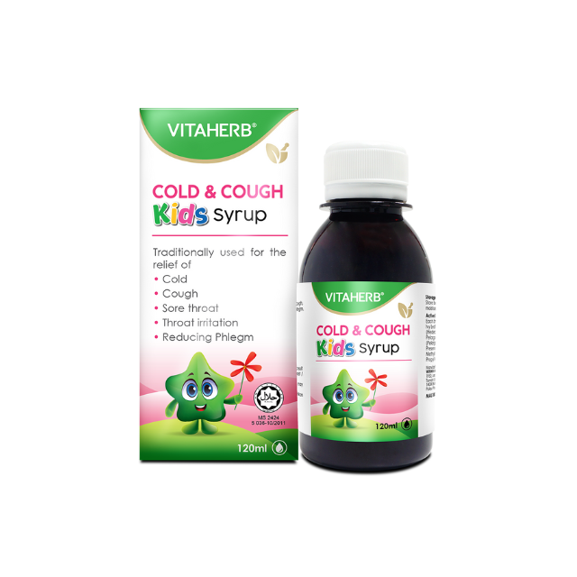 VITAHERB COLD AND COUGH CHILD SYRUP 120ML