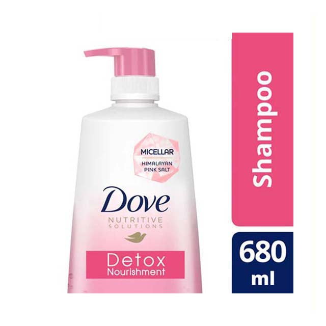 DOVE SHAMPOO DETOX NOURISHMENT 650ML