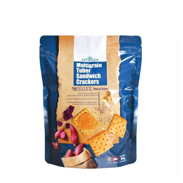 ETBLISSE MULTIGRAIN TUBER SANDWICH CRACKER 19G 16S