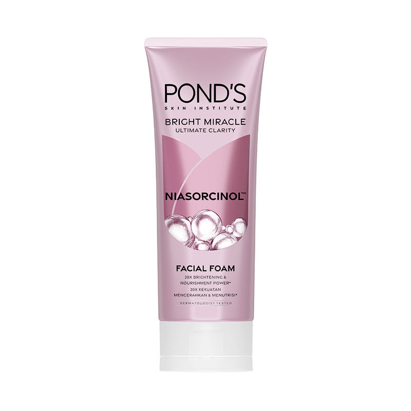 PONDS BRIGHT MIRACLE ULTIMATE CLARITY FACIAL FOAM 100G