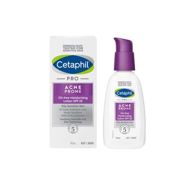 CETAPHIL PRO ACNE PRONE OIL-FREE MOISTURISING LOTION SPF25 118ML