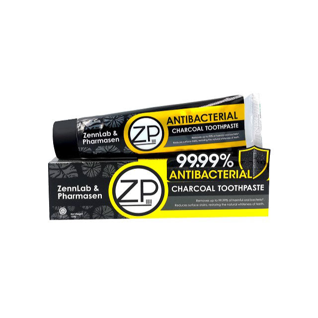 ZP ANTIBACTERIAL CHARCOAL TOOTHPASTE 120G