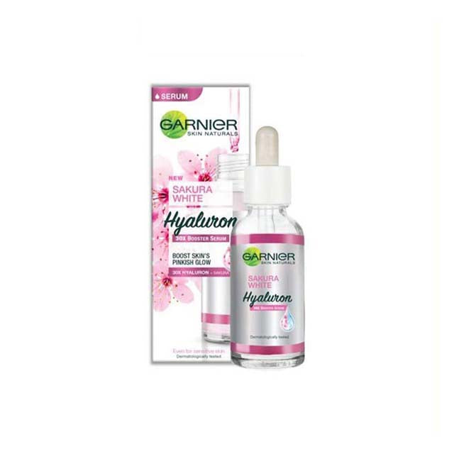 GARNIER SAKURA WHITE HYALURON BOOSTER SERUM 30ML
