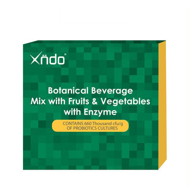 XNDO BOTANICAL BEVERAGES WITH ENZYME 15G 15S