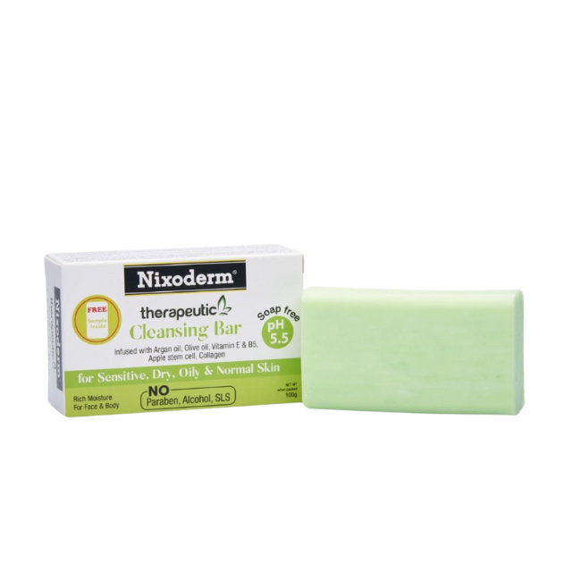 NIXODERM PH5.5 CLEANSING BAR 100G