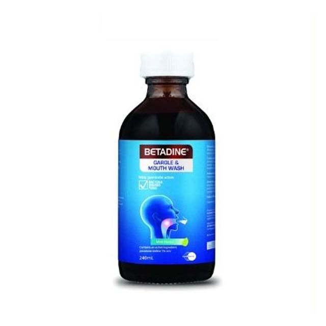 BETADINE GARGLE & MOUTH WASH 240ML