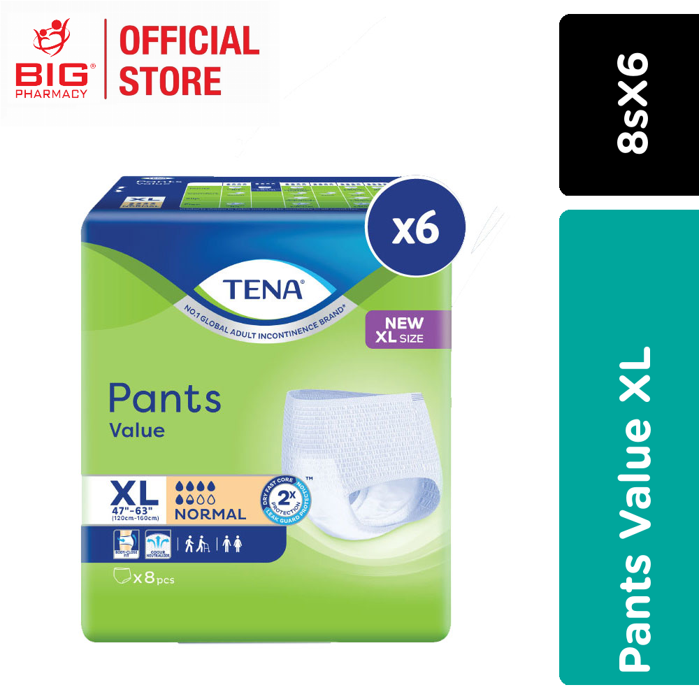 Tena Pants Value Adult XL (8sx6)