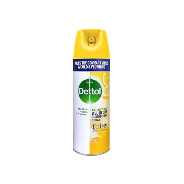 DETTOL SPRAY LEMON 450ML