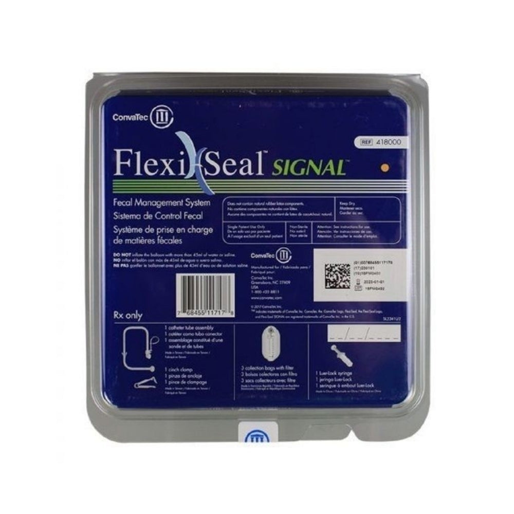 CONVATEC FECAL MANAGEMENT SYSTEM SIGNAL SET(418000) 1S