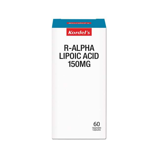 KORDELS R-ALPHA LIPOIC ACID 150MG 60S