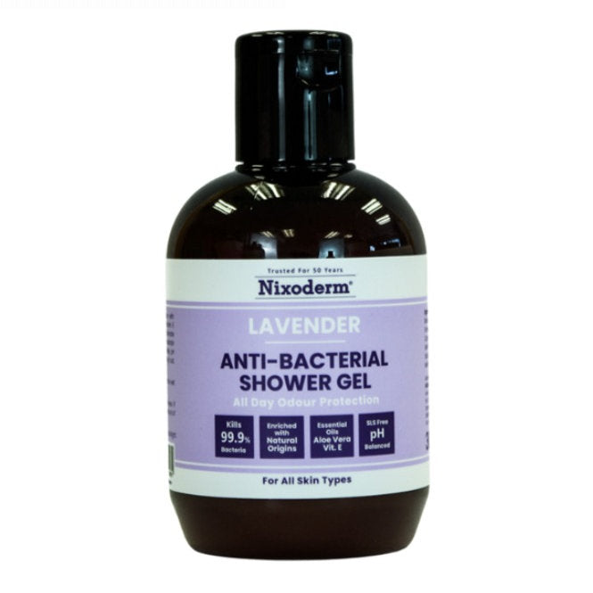 NIXODERM ANTI-BACTERIAL SHOWER GEL LAVENDAR 500ML