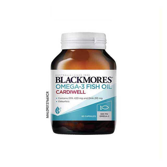 BLACKMORES OMEGA-3 FISH OIL CARDIWELL 60S