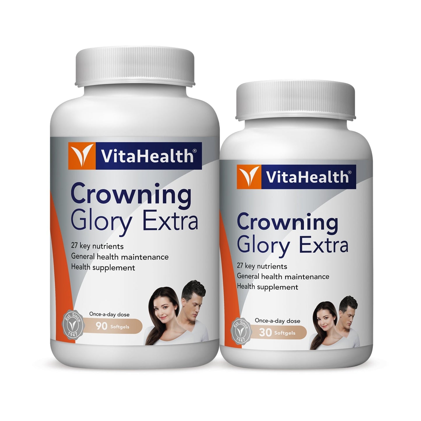 VITAHEALTH CROWNING GLORY EXTRA 90S + 30S