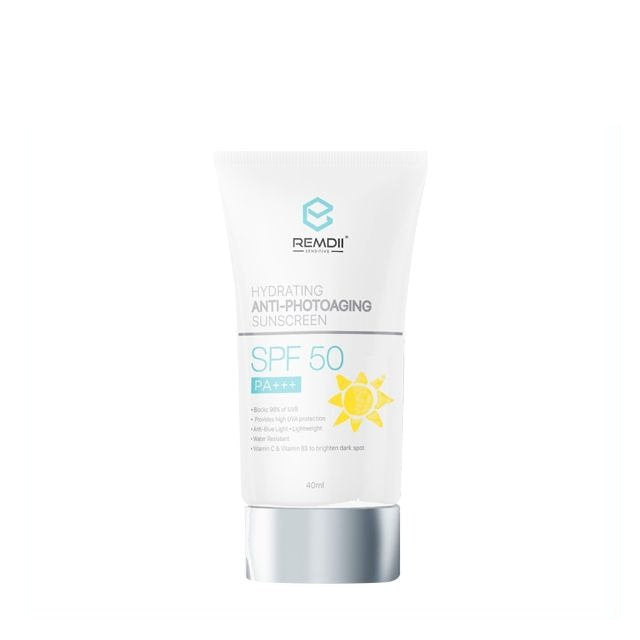 REMDII HYDRATING ANTI-PHOTOAGING SUNSCREEN SPF50 40ML