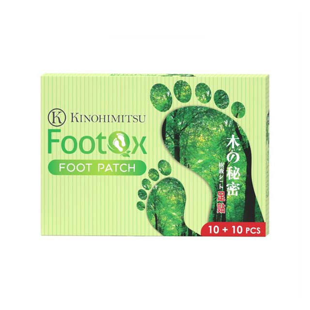 KINOHIMITSU FOOT PATCH 10S+10S