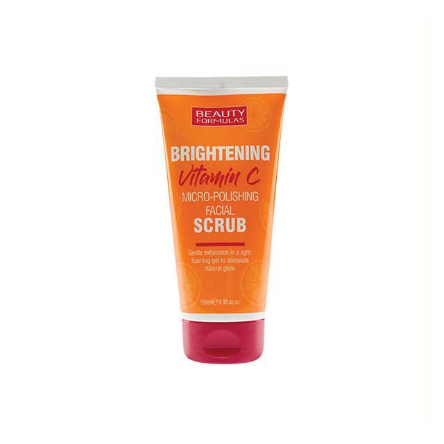BEAUTY FORMULAS BRIGHTENING VITAMIN C MICRO-POLISHING FACIAL SCRUB 150ML