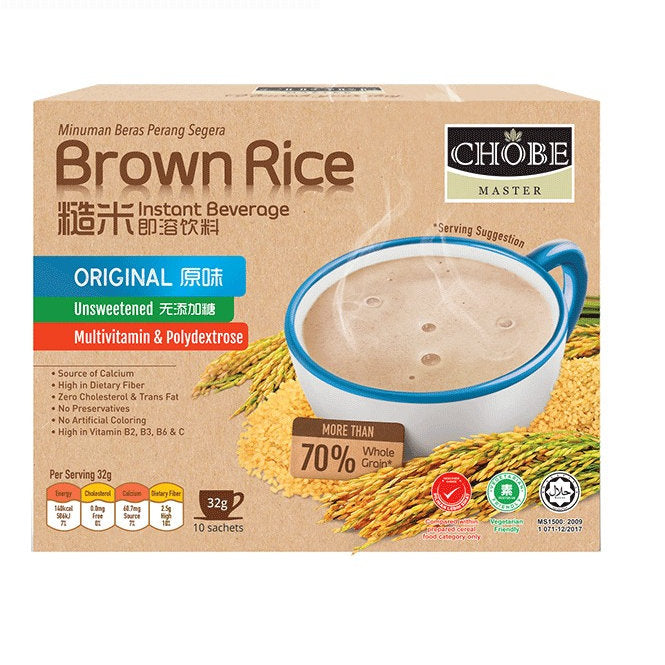 CHOBE MASTER BROWN RICE INSTANT BEVERAGE (ORI) 32G X 10S