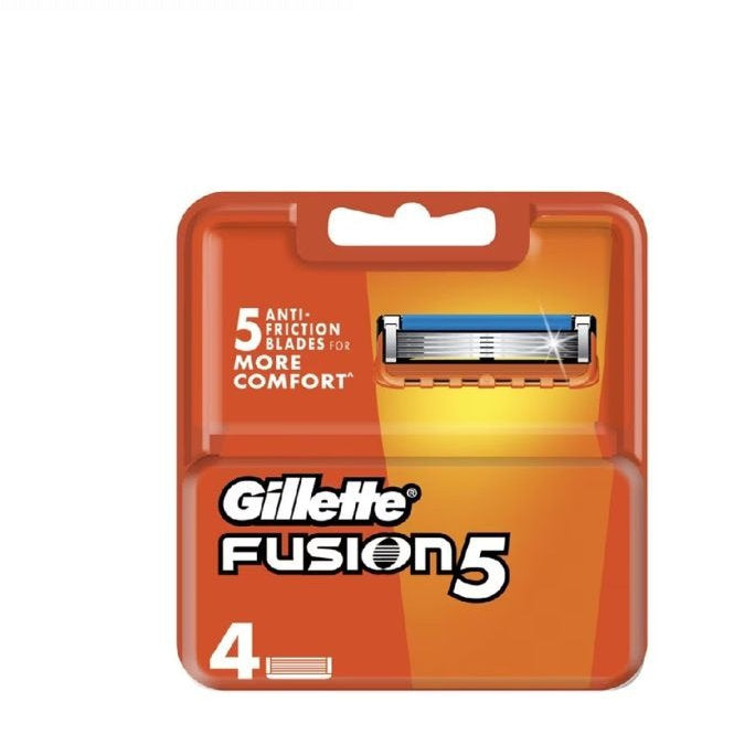 GILLETTE FUSION 5 CARTRIDGES 4S