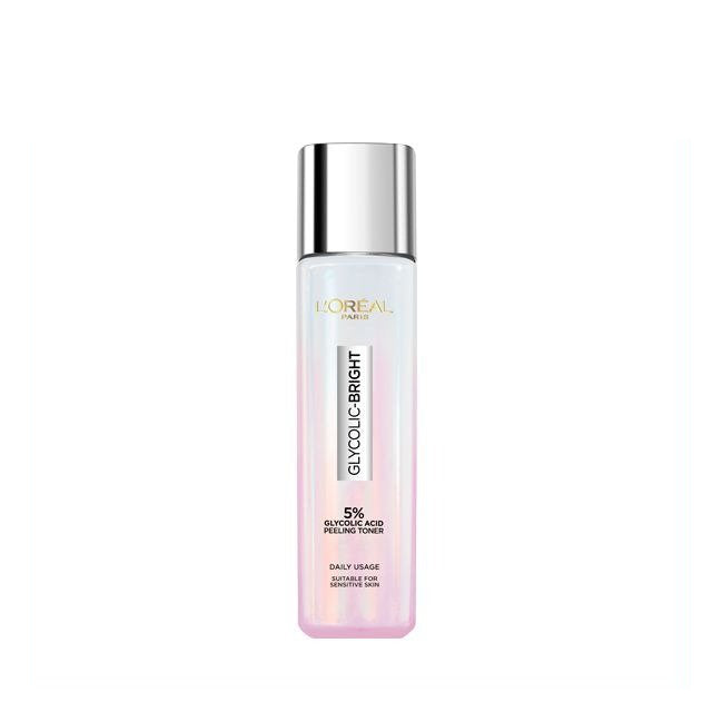 LOREAL GLYCOLIC-BRIGHT GLOWING PEELING TONER 128ML
