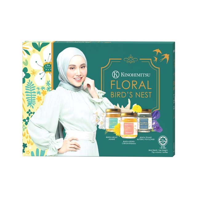 KINOHIMITSU FLORAL BIRD'S NEST 75G 6鈥橲