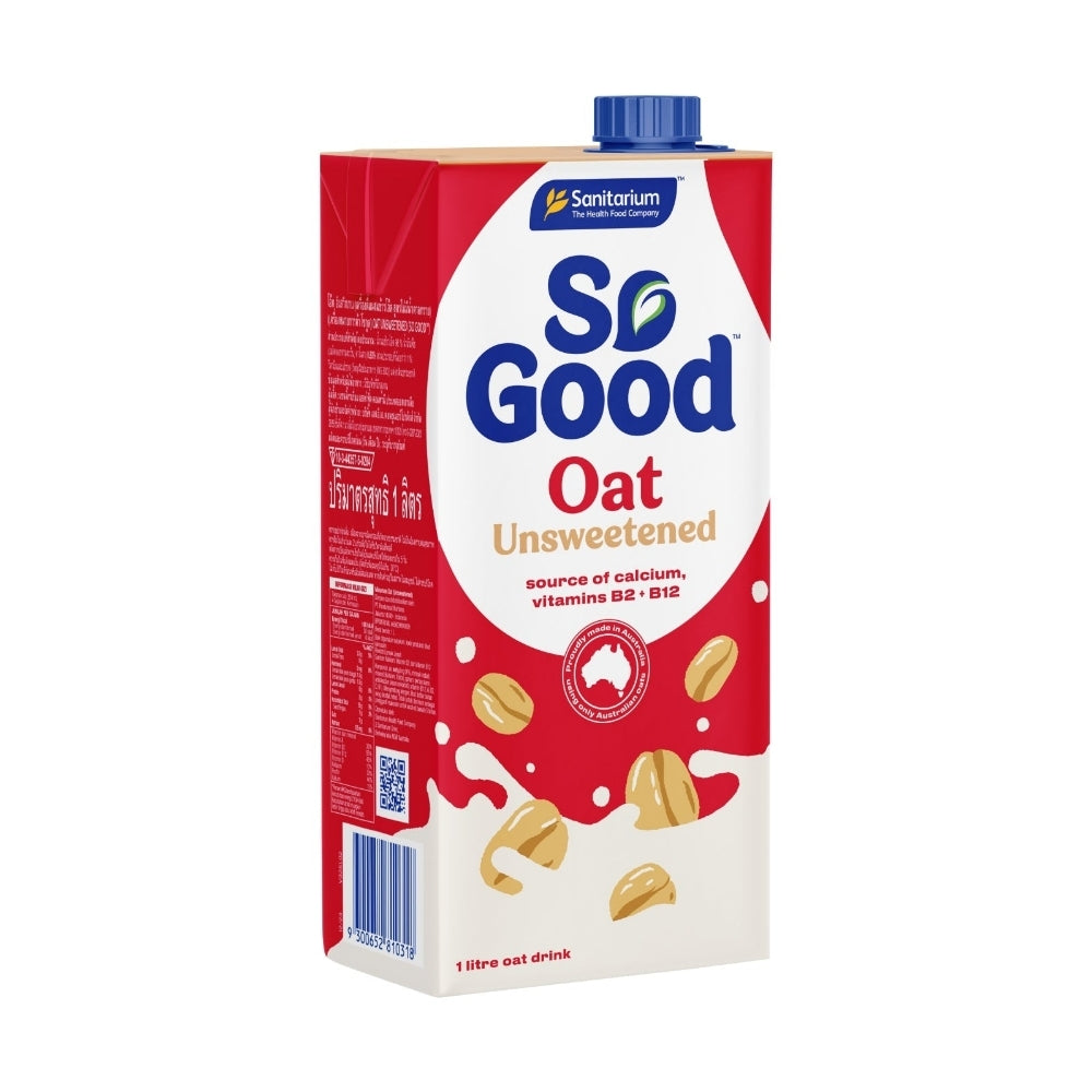 SO GOOD OAT MILK UNSWEETENEd 1L