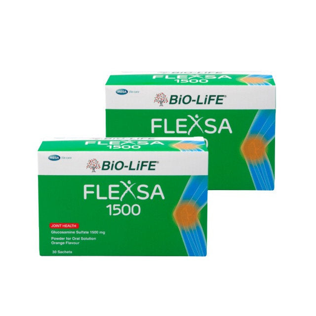 BIO-LIFE FLEXSA GLUCOSAMINE 1500MG 2X30S