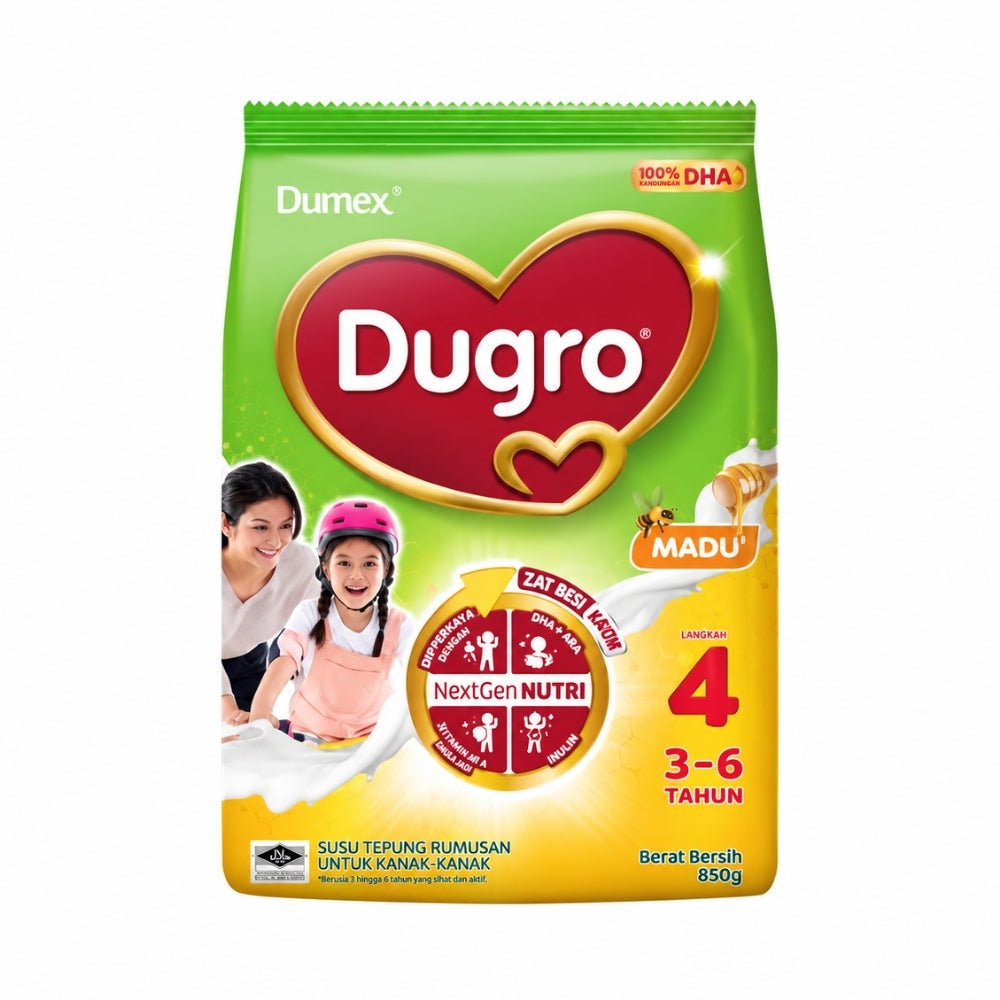 DUMEX DUGRO 4 MADU DHA 3-6Y 850G