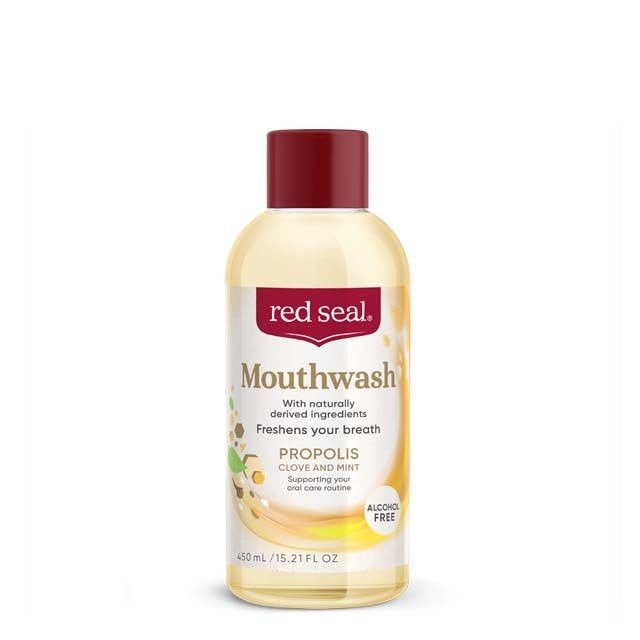 RED SEAL PROPOLIS CLOVE AND MINT MOUTHWASH 450ML