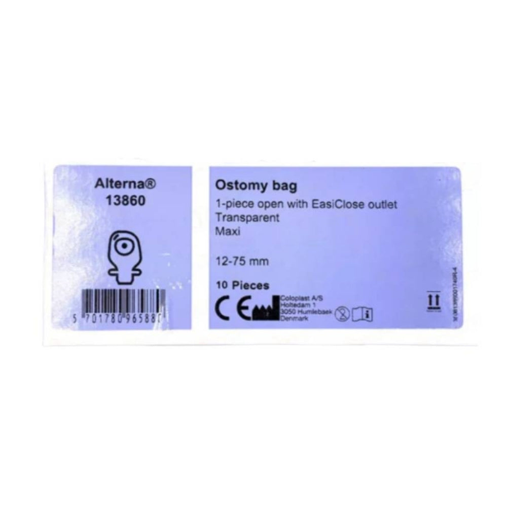 COLOPLAST ALTERNA FREE 1 PC TRANS 70MM 10S (13860)