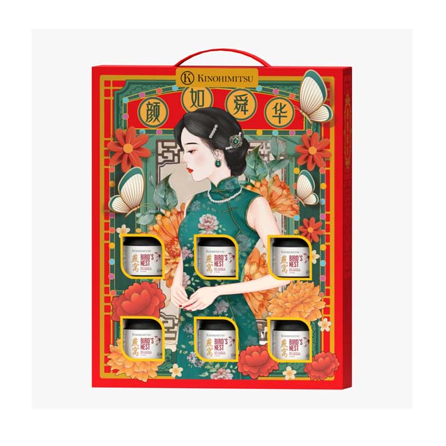 KINOHIMITSU CNY GIFT PACK BIRD NEST 2024