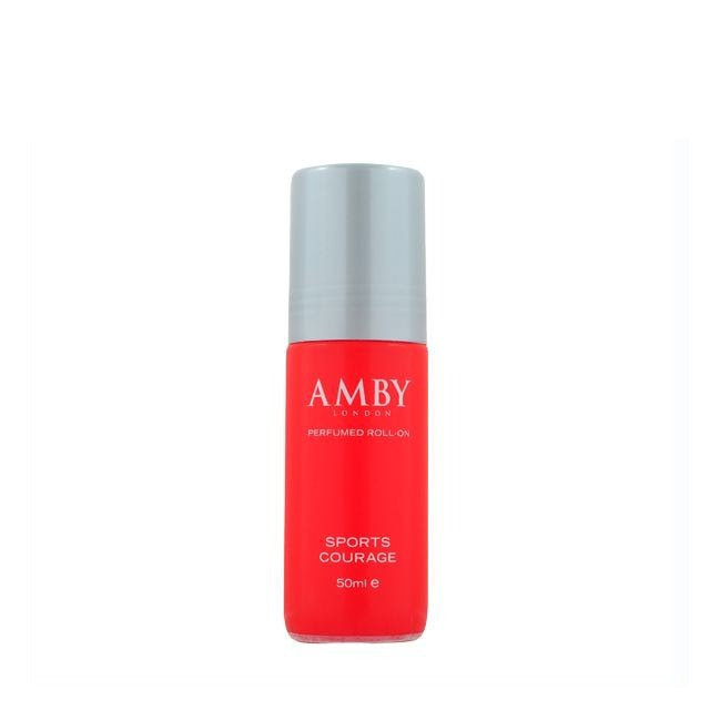 AMBY LONDON PERFUMED ROLL ON SPORTS COURAGE 50ML
